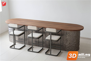 Kitchen island Skp Files